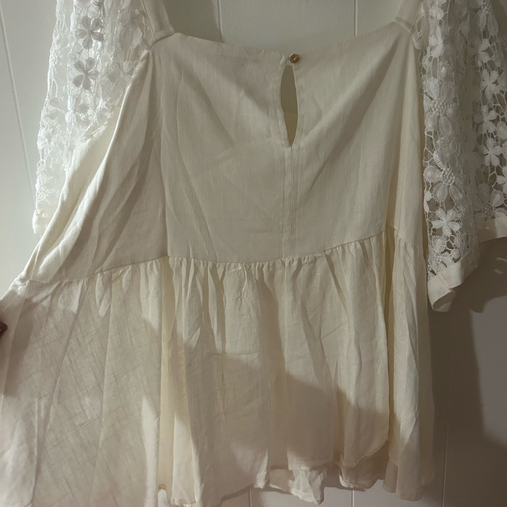 White Birch Ivory Top